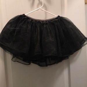 Black tulle skirt/costume